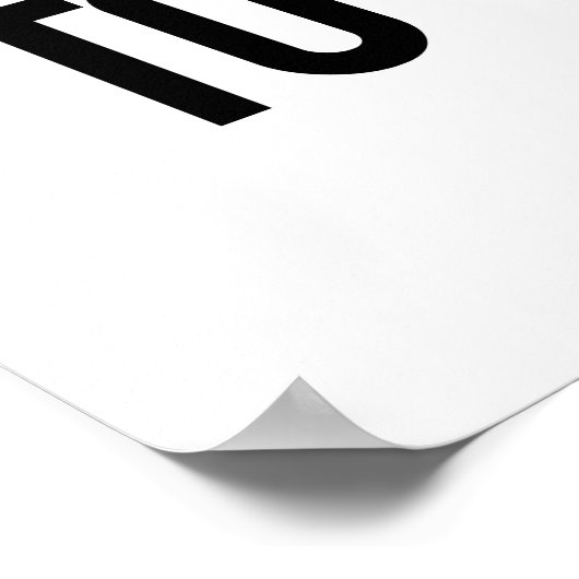 Baaad naar de zwarte schaap van het bot poster (Hoek)