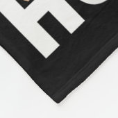 Baaah Humbug Sheep Xmas Lights Funny Anti Christma Fleece Deken (Hoek)