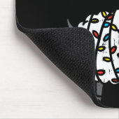 Baaah Humbug Sheep Xmas Lights Funny Anti Christma Muismat (Hoek)