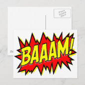 BAAAM! BRIEFKAART (Voorkant / Achterkant)