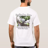 BaaBaaDoo Mini Silkies T-shirt (Achterkant)