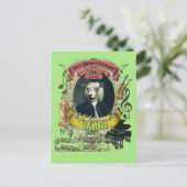 Baach Funny Sheep Great Animal Composer Bach Briefkaart (Staand voorkant)