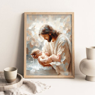 Baad in de Liefde, Christelijke Kunst, Kunst voor Poster