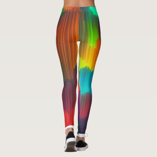 Baad in kleur leggings (Achterkant)