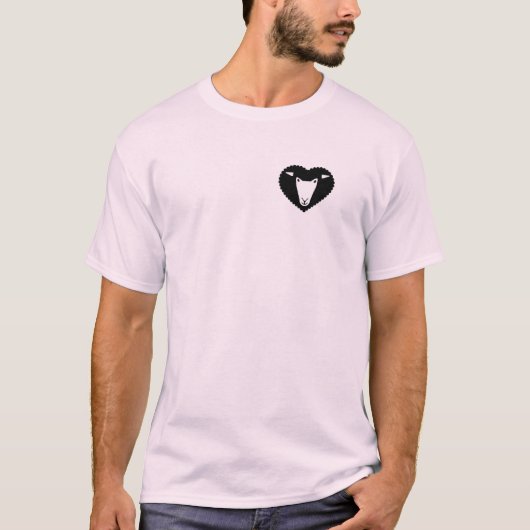 BAAHS-hart T-shirt (Voorkant)