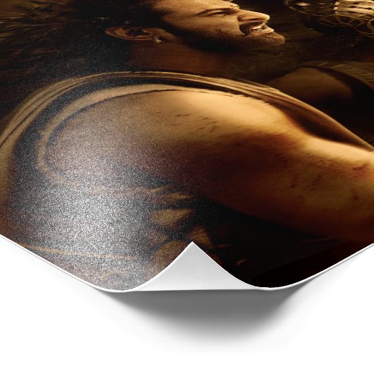 Baahubali Movie Poster (Hoek)