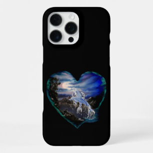 Baai bij nacht, Dolphin Love iPhone 16 Pro Max Hoesje