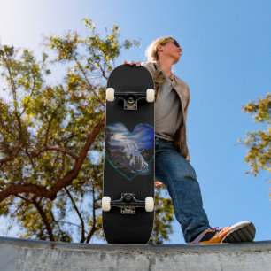 Baai bij nacht, Dolphin Love Persoonlijk Skateboard