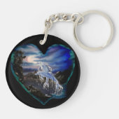 Baai bij nacht, Dolphin Love Sleutelhanger (Achterkant)