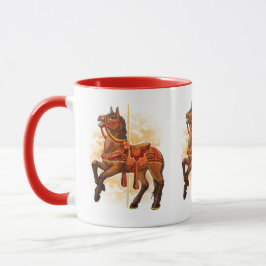 Baai Carousel Paard Mok
