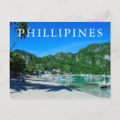 Baai El Nido Beach Briefkaart (Voorkant)