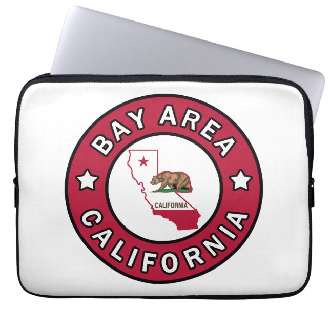 Baai-gebied Californië Laptop Sleeve (Voorkant)
