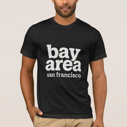 Baai gebied San Francisco T-shirt (Voorkant)