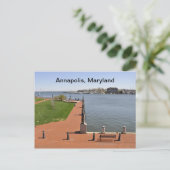 Baai in Annapolis, Maryland Briefkaart (Staand voorkant)