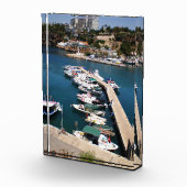 Baai met cruiseschepen in de oude stad van Antalya Fotoblokken (Rechts)