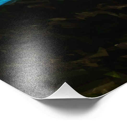 Baai op weg naar Hana Maui Abstract Foto Afdruk (Hoek)