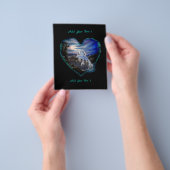 Baai 's Nachts , Dolfijnliefde Flyer (Hand)