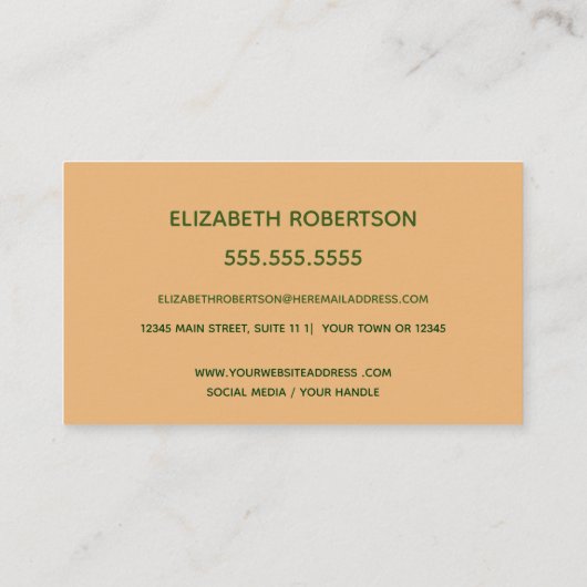 Baai Trio Tuinontwerp landschapsontwerp Visitekaartje (Achterkant)