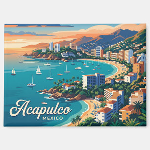 Baai van Acapulco Mexico Magneet