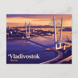 Baai van de Gouden Hoorn Rusland Briefkaart