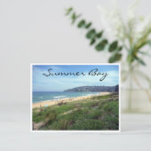 baai van de zomer briefkaart (Staand voorkant)