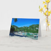 Baai van El Nido Kaart (Gele Bloem)