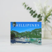 Baai van El Nido-strand Briefkaart (Staand voorkant)