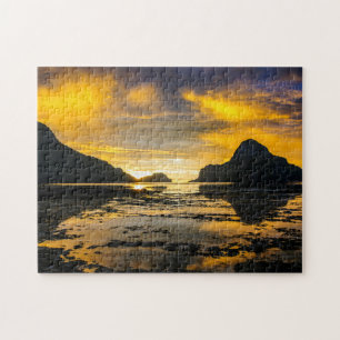 Baai van El Nido Zonsondergang Legpuzzel