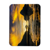 Baai van El Nido Zonsondergang Magneet (Verticaal)