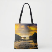 Baai van El Nido Zonsondergang Tote Bag (Voorkant)