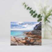 Baai van Fires, Tasmania, Australië Briefkaart (Staand voorkant)