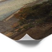 Baai van Genua (Bucht von Genual) Poster (Hoek)