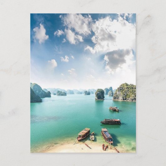 Baai van Ha Long Vietnam Briefkaart (Voorkant)