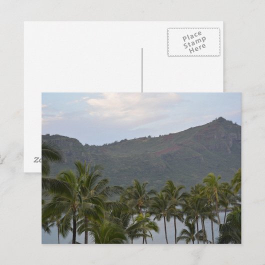 Baai van Kalapaki in Kauai Briefkaart (Voorkant / Achterkant)