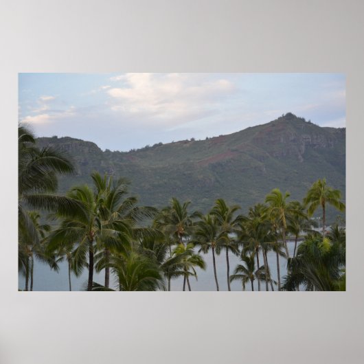 Baai van Kalapaki in Kauai Poster (Voorkant)