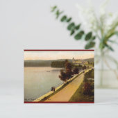 Baai van Napels Inn, Napels 1912  Briefkaart (Staand voorkant)