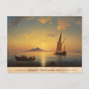 Baai van Napels Ivan Aivazovsky Briefkaart