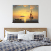 Baai van Napels Ivan Aivazovsky Canvas Afdruk (Insitu (Slaapkamer))