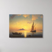 Baai van Napels Ivan Aivazovsky Canvas Afdruk (Voorkant)