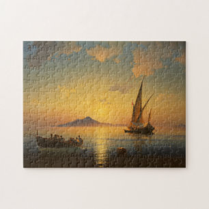 Baai van Napels - Ivan Aivazovsky - Seascape Water Legpuzzel