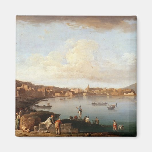 Baai van Napels uit het noorden Magneet (Voorkant)