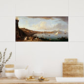 Baai van Napels uit het noorden Poster (Keuken)