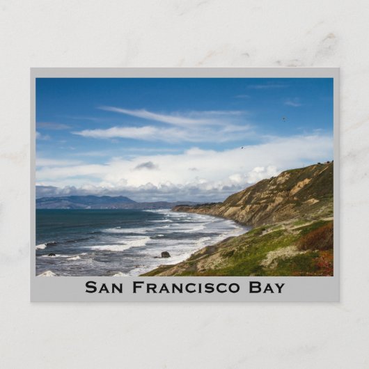 Baai van San Francisco Briefkaart (Voorkant)
