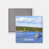 Baai van Stockholm Magneet (Voorkant / Achterkant)