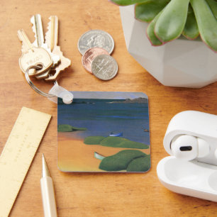 Baai van Tregastel van Felix Vallotton, Fijne Kuns Sleutelhanger