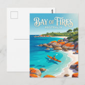 Baai van Vuren Australië Briefkaart (Voorkant / Achterkant)