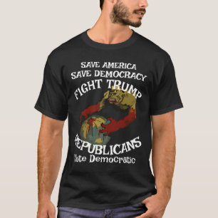 Baai Varkens FW FV HG Trump 1 2 3 4 5 6 7 8 9 Trum T-shirt