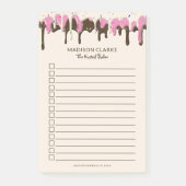 Baakte artikelen Bakery Business Post-it Opmerking Post-it® Notes (Voorkant)