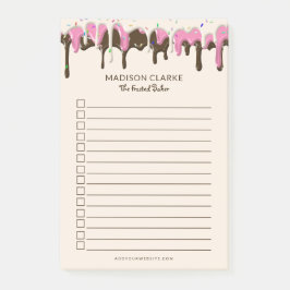 Baakte artikelen Bakery Business Post-it Opmerking Post-it® Notes