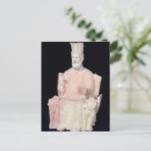 Baal Hammon zat op zijn troon Briefkaart (Staand voorkant)